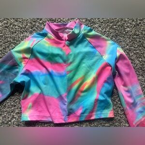 Girls multi colored top small